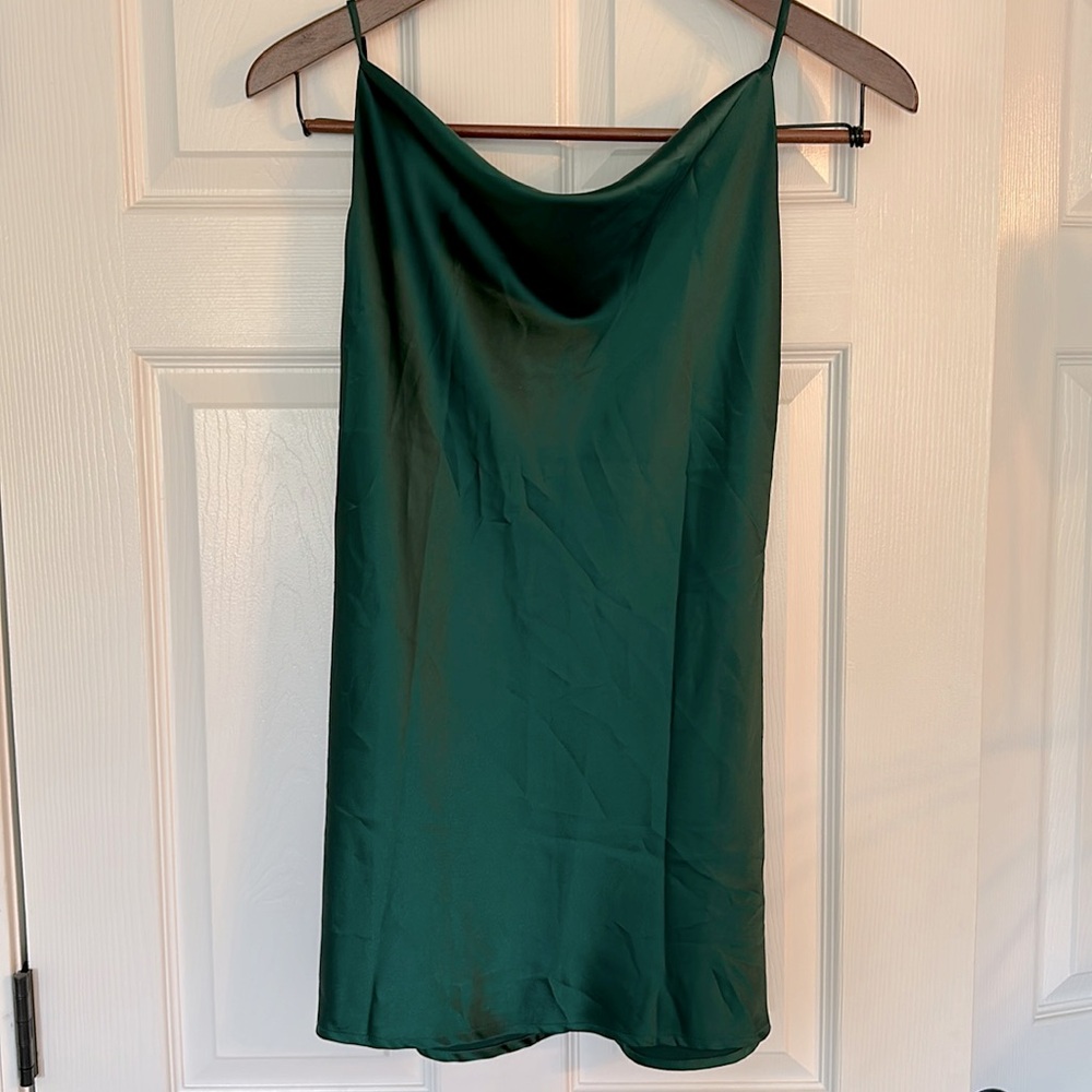 PRINCESS POLLY Satin Strap Dress